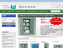 Tablet Screenshot of damier-vert.com